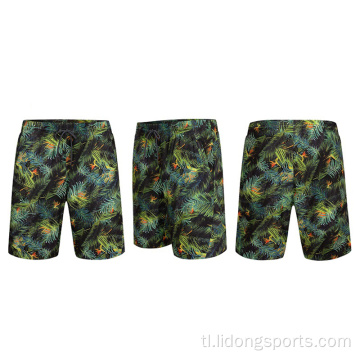 Pasadyang mga kalalakihan na sublimation fitness athletic running shorts